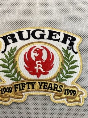 Sturm Ruger SR 50th Anniversary Patch 1949-1999 Embroidered Logo New In Package